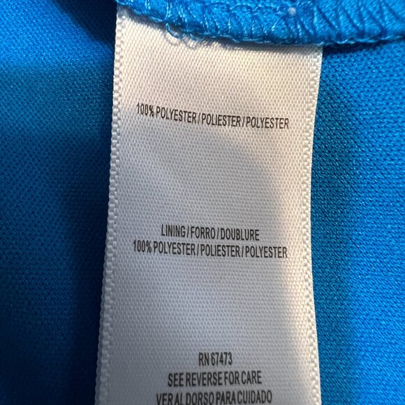 Taylor Small Blue Floral Ruffle Maxi Dress Tiered Boho Spring Summer Lined - Picture 6 of 10